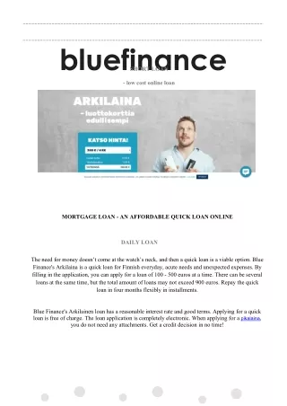 bluefinance