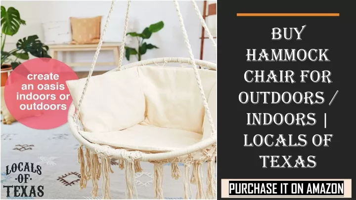 buy hammock chair for outdoors indoors locals of texas