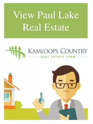 View Paul Lake Real Estate
