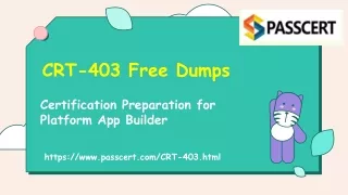 crt 403 free dumps