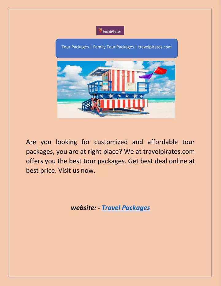 tour packages family tour packages travelpirates