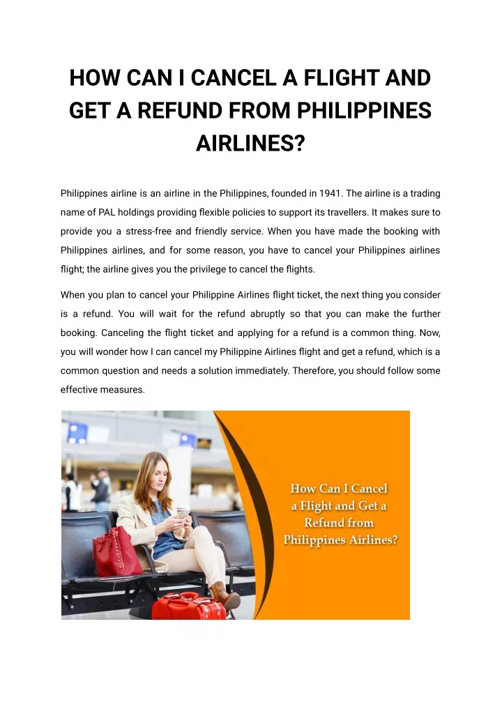 how can i cancel a flight and get a refund from