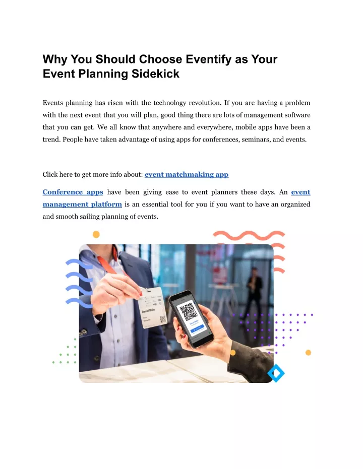 why you should choose eventify as your event