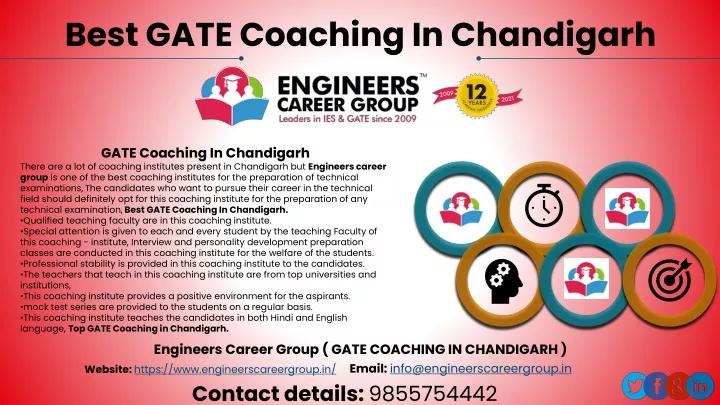 best gate coaching in chandigarh