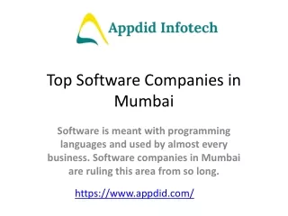 Top Software Companies in Mumbai Near you