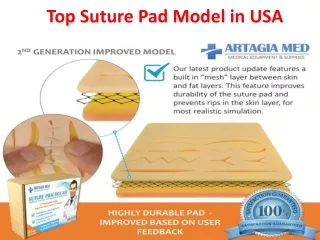 Top Suture Pad Model in USA