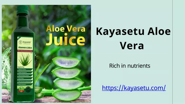 kayasetu aloe vera