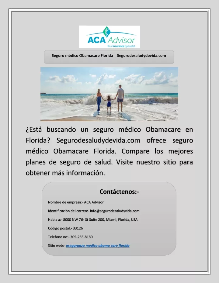 seguro m dico obamacare florida