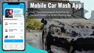 mobile car wash app