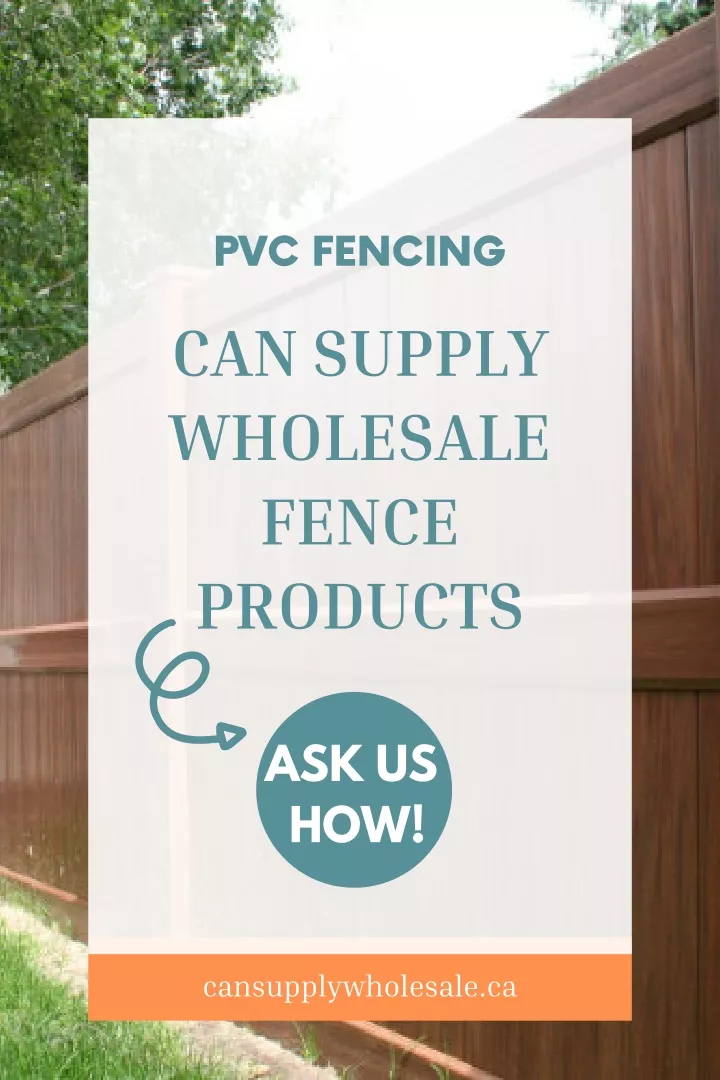 pvc fencing