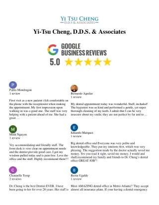 Yi-Tsu Cheng, D.D.S. & Associates - Dentist Chamblee GA