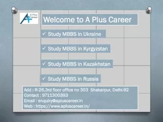 Study MBBS in Russia with quality education