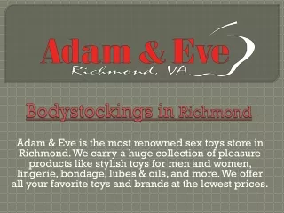bodystockings in richmond