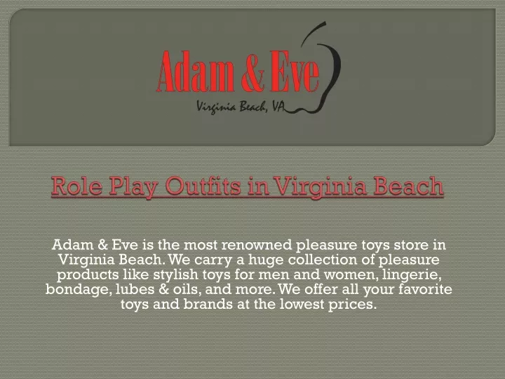 role play outfits in virginia beach