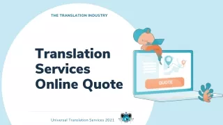 the translation industry