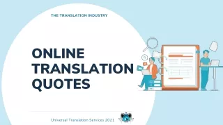 the translation industry