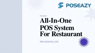 All-In-One POS System For Restaurant