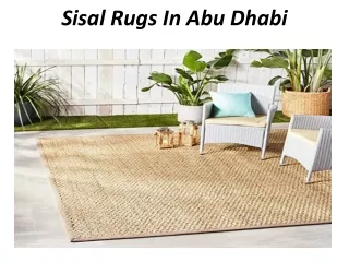 sisal rugs in abu dhabi