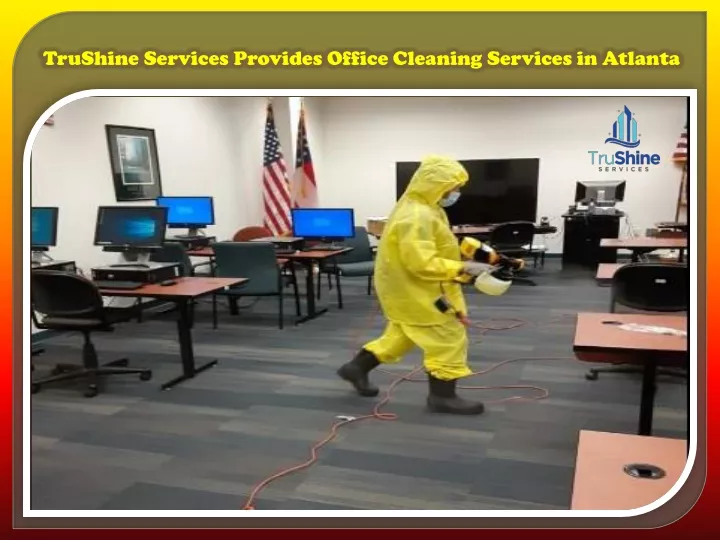 trushine services provides office cleaning