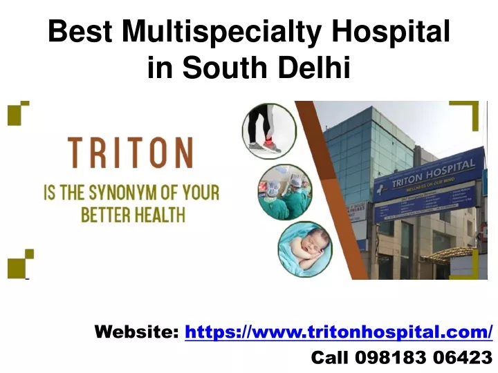 best multispecialty hospital in south delhi