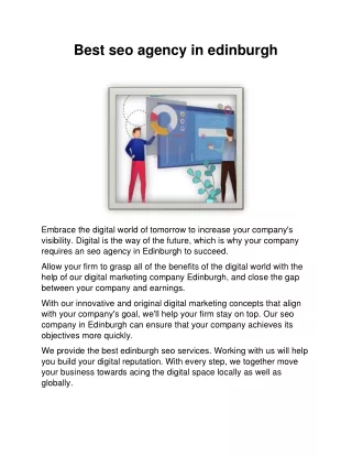 seo agency in edinburgh