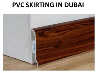 pvc skirting in dubai