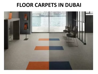 floor carpets in dubai