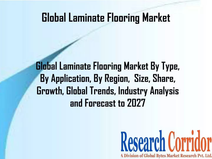 global laminate flooring market