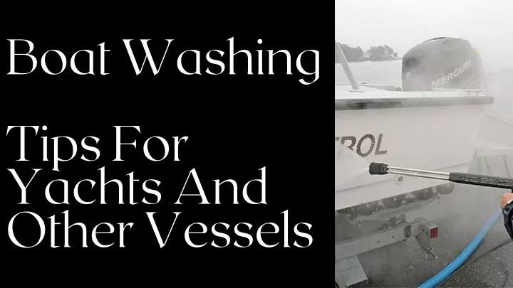 boat washing