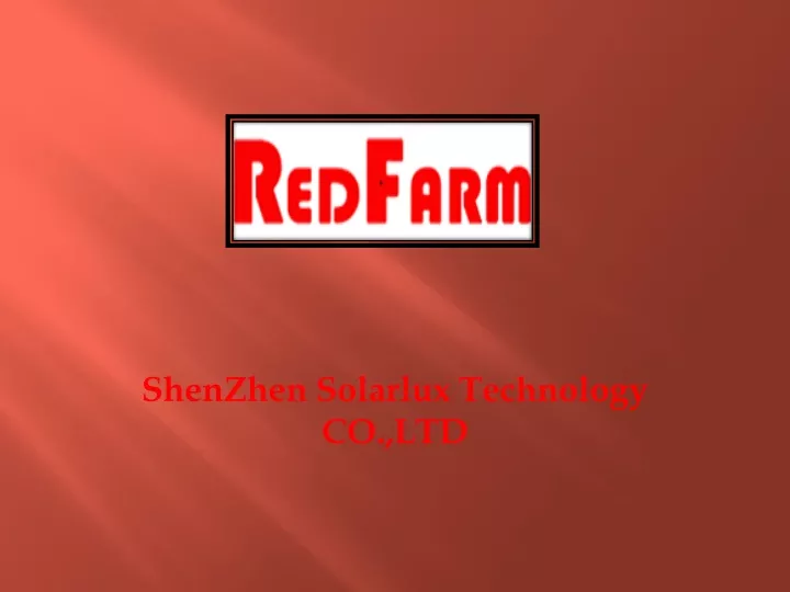 shenzhen solarlux technology co ltd