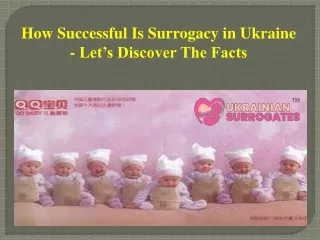 How Successful Is Surrogacy in Ukraine - Let’s Discover The Facts
