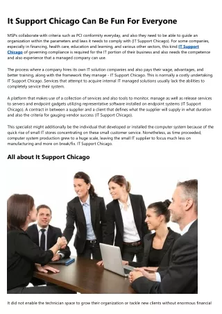 This Is Your Brain on IT Support Chicago