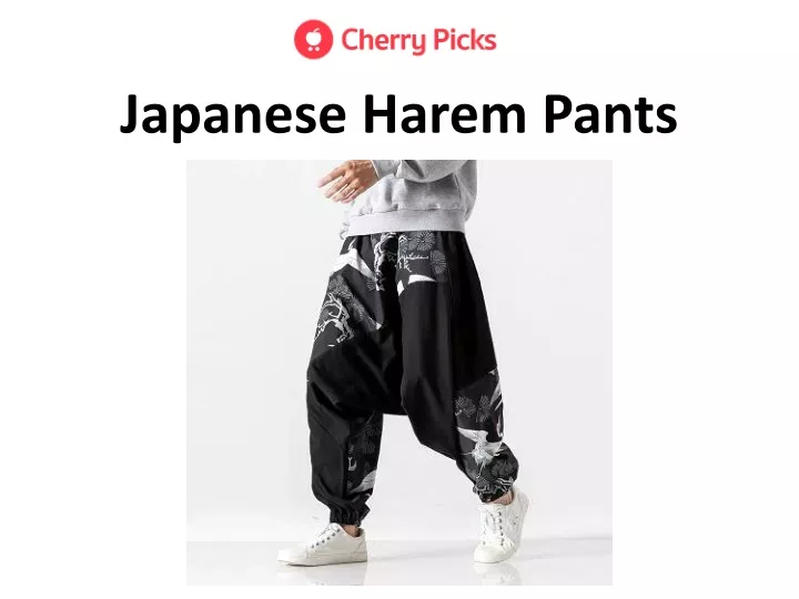 japanese harem pants