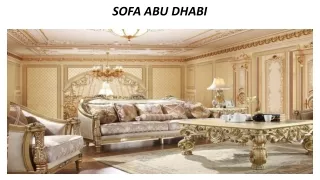 sofa abu dhabi