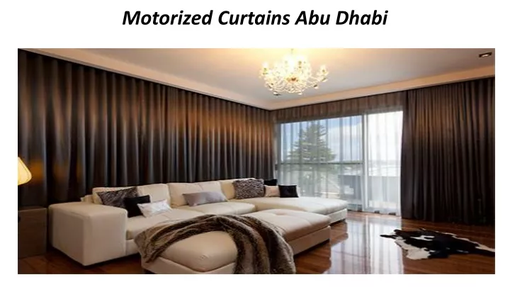 motorized curtains abu dhabi