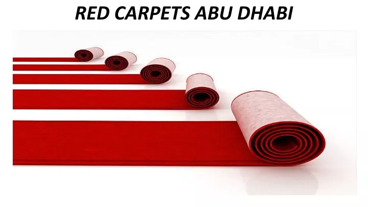 red carpets abu dhabi