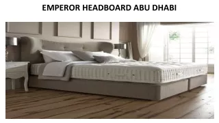 emperor headboard abu dhabi
