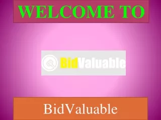 welcome to