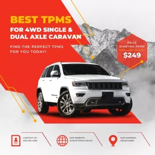 4wd and Caravan tpms by iCheckTPMS