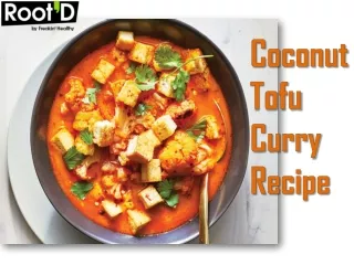 Coconut Tofu Curry Recipe