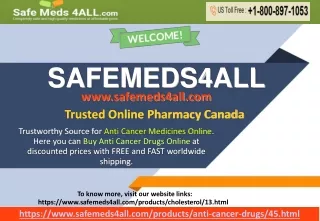 Buy Anti Cancer Medicines Online