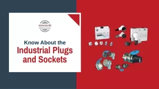 Know About the Industrial Plugs and Sockets