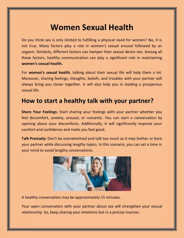 Ppt Women Sexual Health Powerpoint Presentation Free Download Id11018630 2544