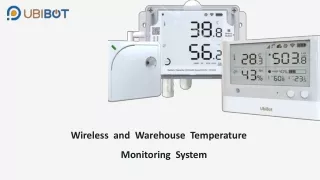 wireless and w arehouse temperature