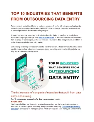 TOP 10 INDUSTRIES THAT BENEFITS FROM OUTSOURCING DATA ENTRY  (1).docx (1)
