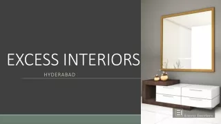 Interior Designers In Hyderabad