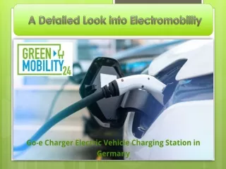 Go- eCharger Electric Vehicle Charging Station in Germany