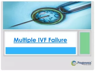 multiple ivf failure