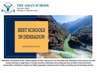 dehradun also known as the school capital