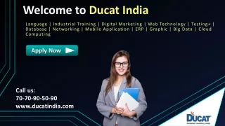 welcome to ducat india